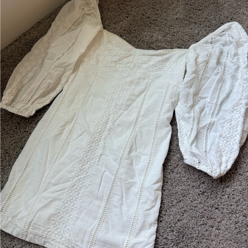 Hello Molly White Mini Dress